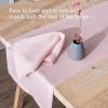 imageoverampampback 18x90 Printed Cotton Table Runner  Washable Table Runners for a Custom Home Decor Tablescape  Perfect for Coffee Table Dinner Table Living Room and More  Pink BloomPink