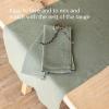 imageoverampampback 18x90 Washed 100 Linen Table Runner  Washable Table Runners for a Custom Home Decor Tablescape  Perfect for Coffee Table Dinner Table Living Room and More  PinkGreen
