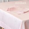 imageoverampampback Set of 4 HandBlocked Placemats  Colorful Dining Table Mat  Each Placemat is Unique  100 Cotton  Machine Washable  Kitchen and Home Decor  Pink BlossomPink