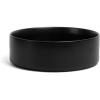imageoverampampback Stackable Serving Bowl  Stoneware Dishes  AllOccasion Place Settings  Perfect for Salads Pastas and More  101quot x 101quot x 32quot  SemiMatte BlackBlack