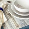 imageoverampampback Coupe Dinnerware Set  Porcelain Dishes  Comes with 4 Dinner Plates 4 Salad Plates 4 Cereal Bowls and 4 Dinner Bowls  16Piece AllOccasion Place Settings  Glossy WhiteBowl Set  12 Pieces