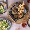 imageoverampampback Stackable Serving Bowl  Stoneware Dishes  AllOccasion Place Settings  Perfect for Salads Pastas and More  101quot x 101quot x 32quot  SemiMatte BlackCharcoal